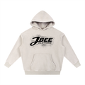 J🐝 2026 Snow Wash Fleece Oversize Hoodie •Black (3 colors)