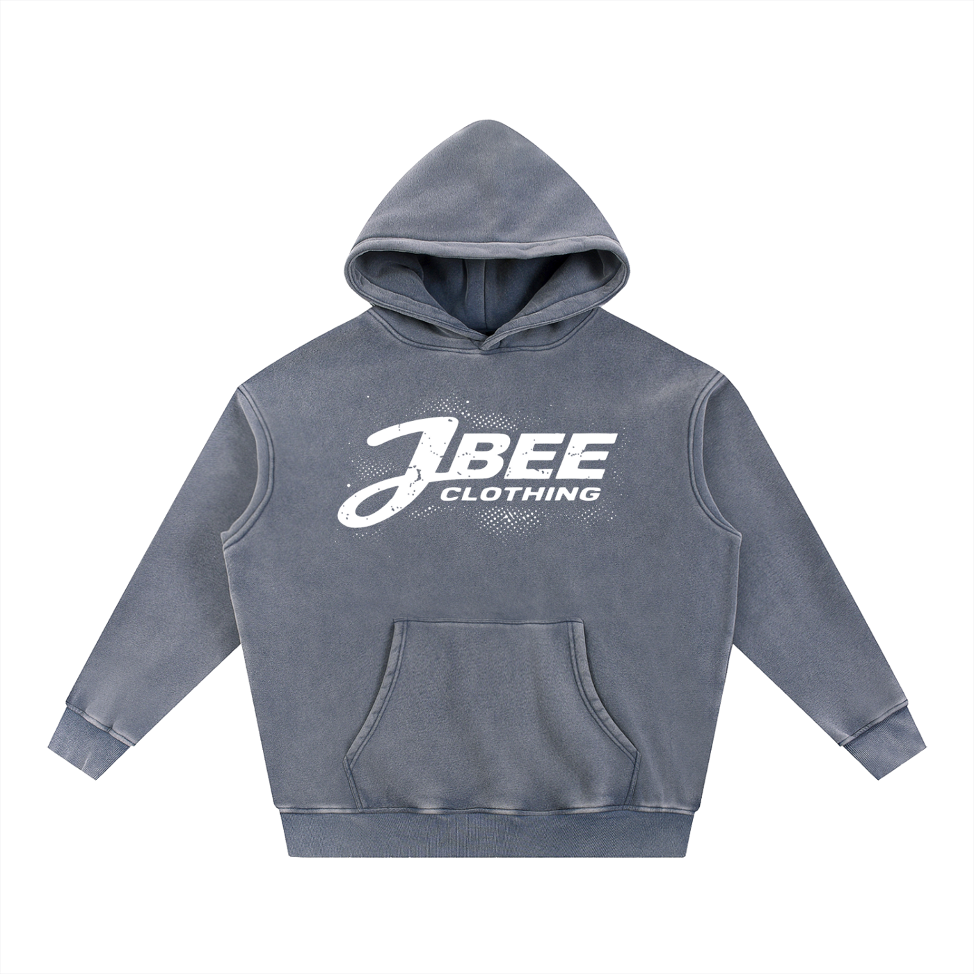 J🐝 2026 Snow Wash Fleece Oversize Hoodie •White (4 colors)