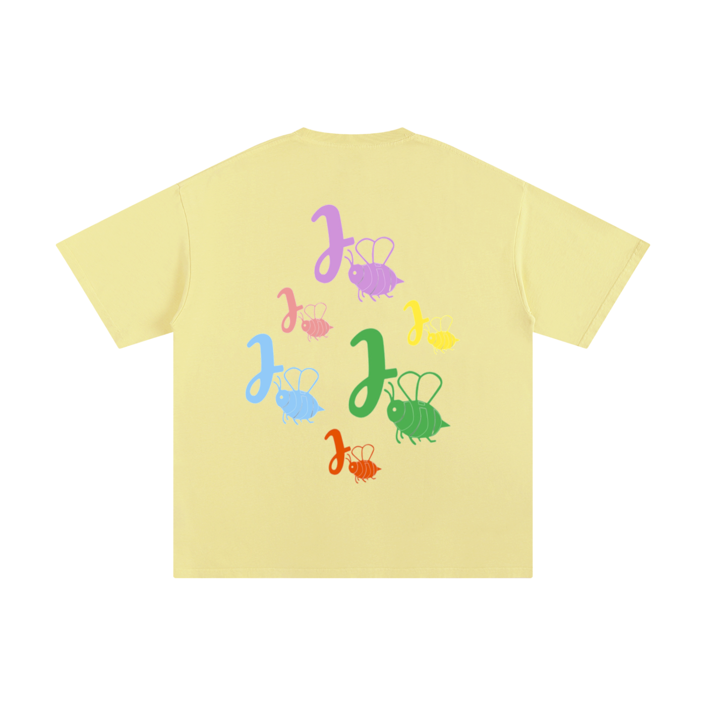 J🐝 Pure Cotton T-Shirt (5 colors)