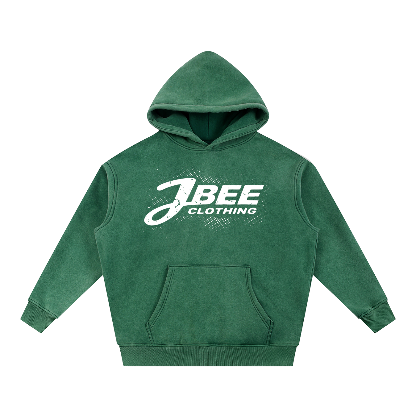 J🐝 2026 Snow Wash Fleece Oversize Hoodie •White (4 colors)